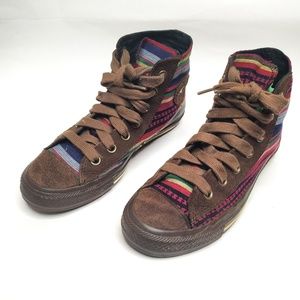 Converse All Star Aztec Tribal Chuck's size 6